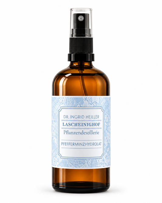 Pfefferminzhydrolat - 110ml Pumpspray, Ernte 2026 sanft konserviert