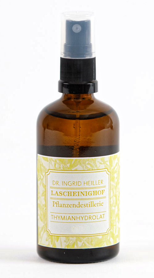 Thymianhydrolat - 110ml Pumpspray, Ernte 2025 sanft konserviert